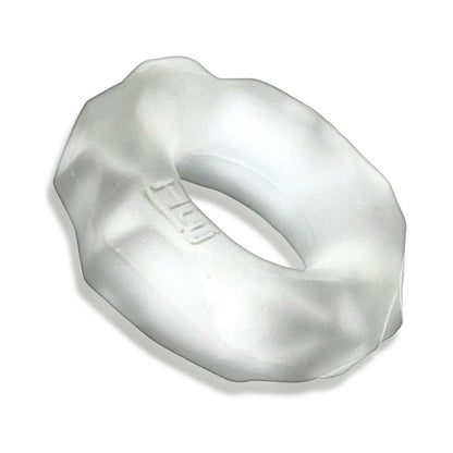 OXBALLS - ANILLO DE PENE TÁCTIL FRACTAL HUNKYJUNK HIELO TRANSPARENTE