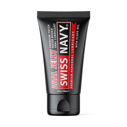 SWISS NAVY - ANAL JELLY PREMIUM WATER BASED LUBRICANT WITH CLOVE OIL 5 OZ.