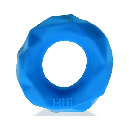 OXBALLS - HUNKYJUNK ANILLO PARA PENE TÁCTIL FRACTAL VERDE AGUA HIELO