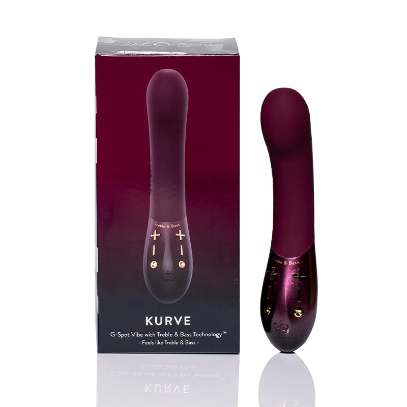 HOT OCTOPUSS KURVE RECHARGEABLE G-SPOT VIBRATOR PLUM