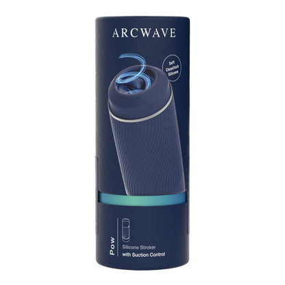 ARCWAVE POW SILICONE STROKER WITH SUCTION CONTROL BLUE