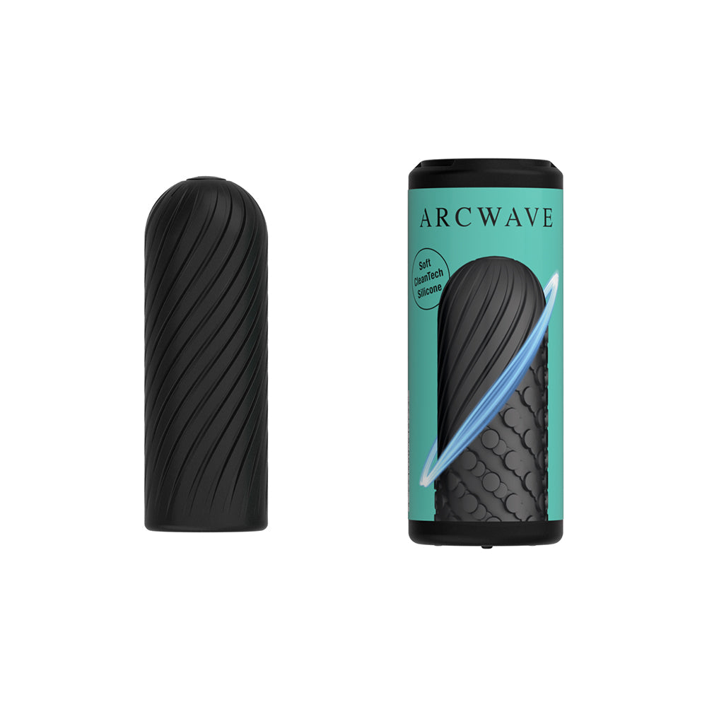ARCWAVE GHOST REVERSIBLE SILICONE STROKER BLACK