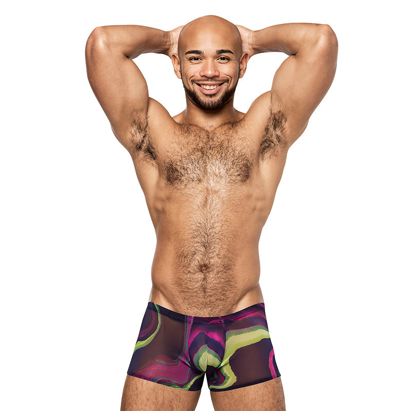 MALE POWER GALACTIC MINI SHORT PRINT L