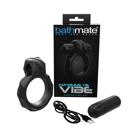 BATHMATE MAXIMUS 45 VIBRATING COCK & BALL RING