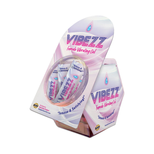 BODY ACTION - VIBEZZ STICK PACK DISPLAY JAR 50PCS