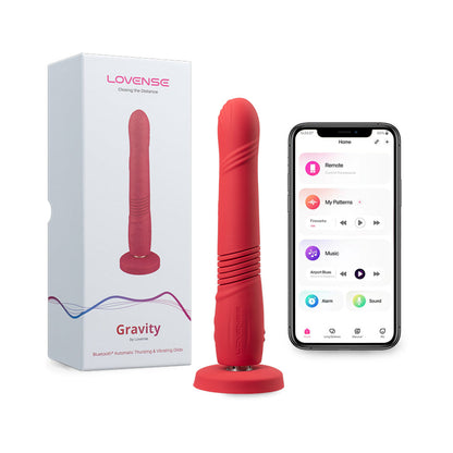 LOVENSE - GRAVITY THRUSTING DILDO