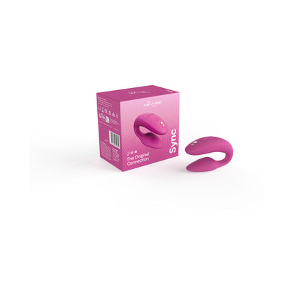 WE-VIBE SYNC 2 RECHARGEABLE SILICONE COUPLES VIBRATOR ROSE