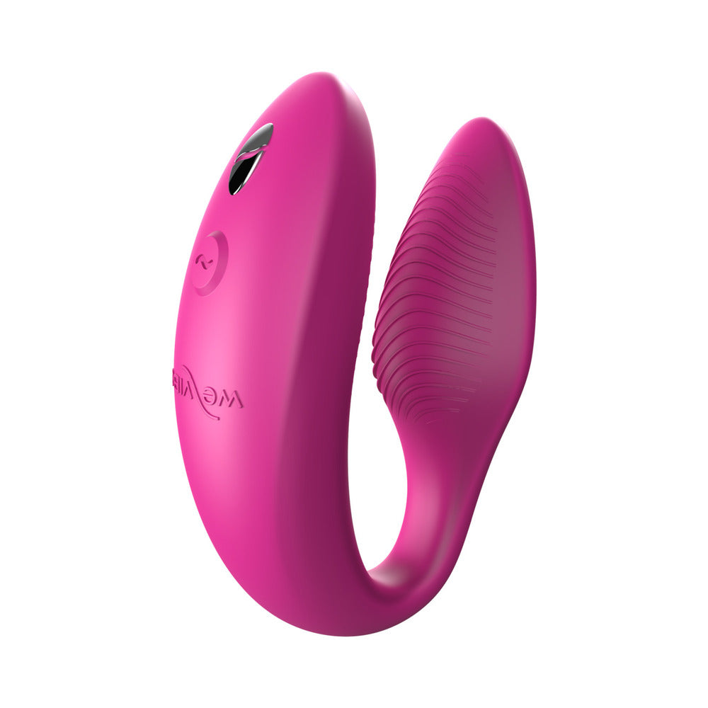 WE-VIBE SYNC 2 RECHARGEABLE SILICONE COUPLES VIBRATOR ROSE