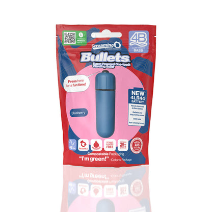 SCREAMING O - 4B BULLET VIBRATOR BLUEBERRY