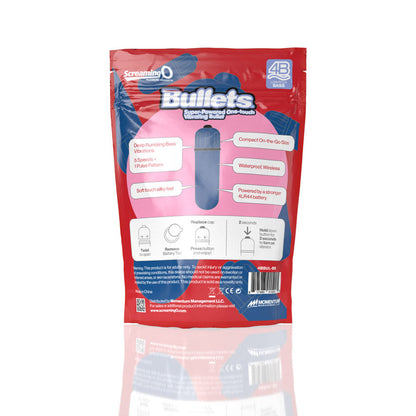SCREAMING O 4B BULLET VIBRATOR BLUEBERRY