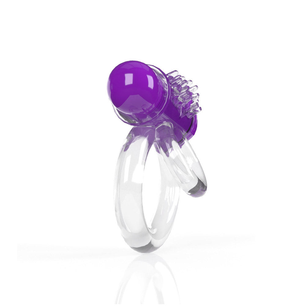 SCREAMING O - 4B DOUBLEO 6 VIBRATING DOUBLE COCKRING GRAPE