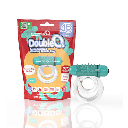 SCREAMING O - 4B DOUBLEO 6 VIBRATING DOUBLE COCKRING KIWI