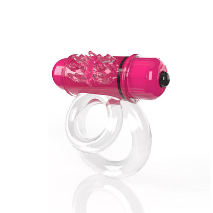SCREAMING O - 4B DOUBLEO 6 VIBRATING DOUBLE COCKRING STRAWBERRY