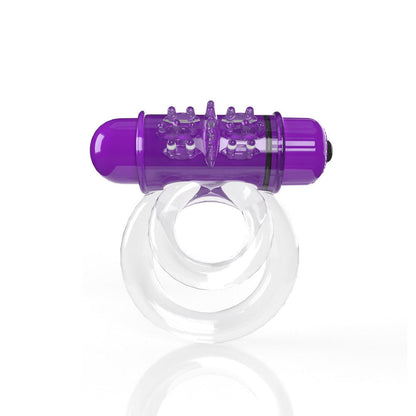 SCREAMING O - 4T DOUBLEO 6 VIBRATING DOUBLE COCKRING GRAPE