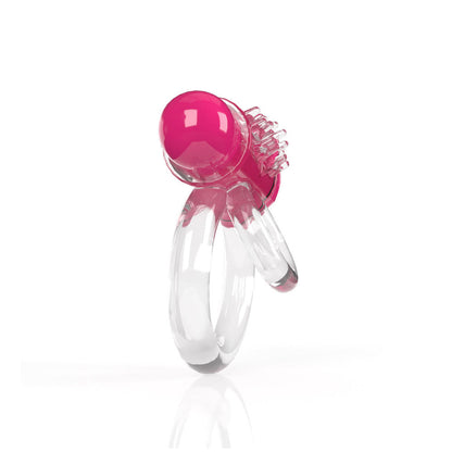 SCREAMING O - 4T DOUBLEO 6 VIBRATING DOUBLE COCKRING STRAWBERRY