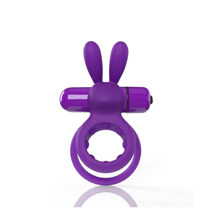 SCREAMING O 4B OHARE VIBRATING RABBIT DOUBLE COCKRING GRAPE