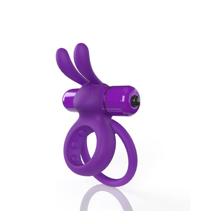 SCREAMING O - 4B OHARE VIBRATING RABBIT DOUBLE COCKRING GRAPE