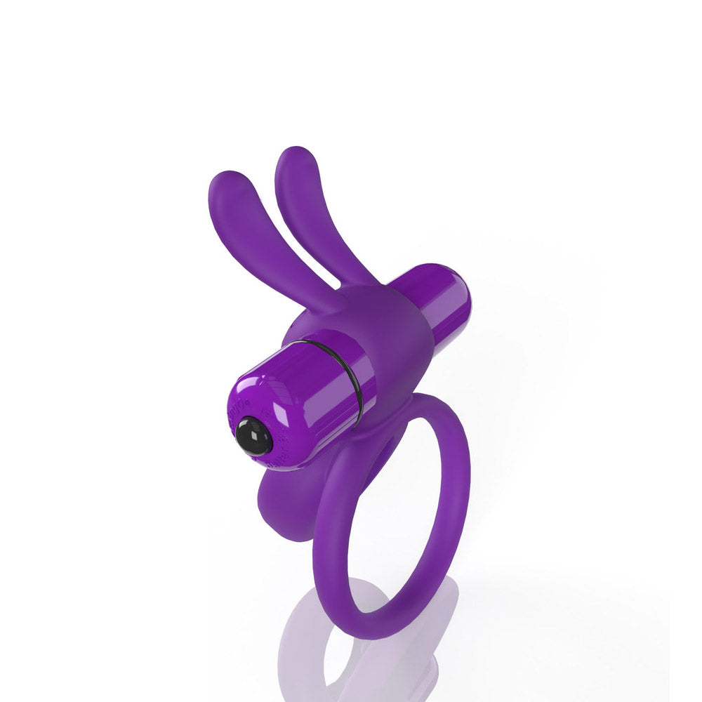 SCREAMING O - 4B OHARE VIBRATING RABBIT DOUBLE COCKRING GRAPE