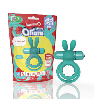 SCREAMING O - 4B OHARE VIBRATING RABBIT DOUBLE COCKRING KIWI
