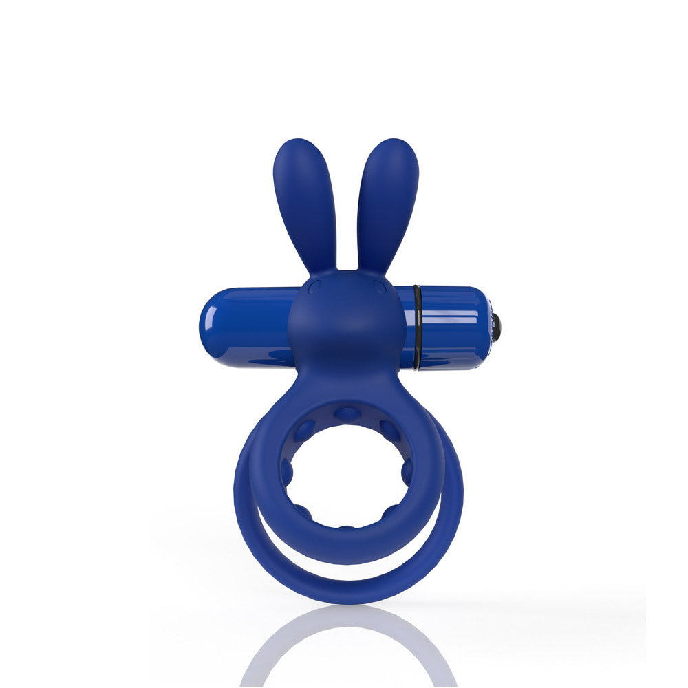 SCREAMING O - 4T OHARE VIBRATING RABBIT DOUBLE COCKRING BLUEBERRY