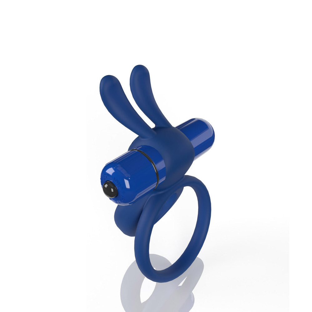 SCREAMING O - 4T OHARE VIBRATING RABBIT DOUBLE COCKRING BLUEBERRY
