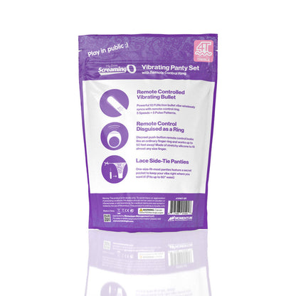SCREAMING O MY SECRET SCREAMING O 4T PANTY VIBE GRAPE