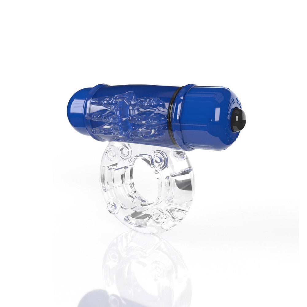 SCREAMING O - 4B OWOW VIBRATING COCKRING BLUEBERRY
