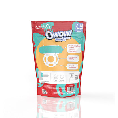 SCREAMING O - 4B OWOW VIBRATING COCKRING KIWI