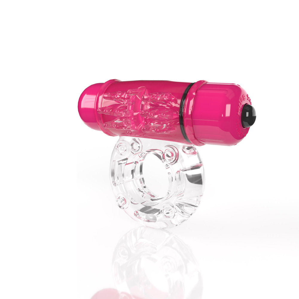 SCREAMING O - 4B OWOW VIBRATING COCKRING STRAWBERRY