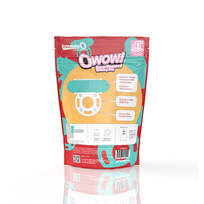 SCREAMING O 4T OWOW VIBRATING COCKRING KIWI