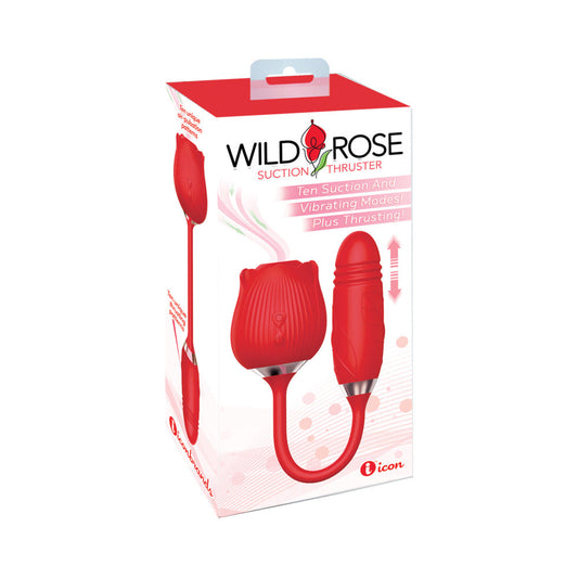 ICON BRANDS - WILD ROSE SUCTION THRUSTER RED