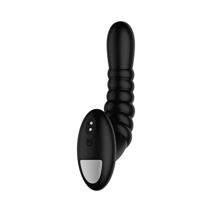 FORTO - RIBBED PRO RECHARGEABLE SILICONE VIBRATING ANAL MASSAGER