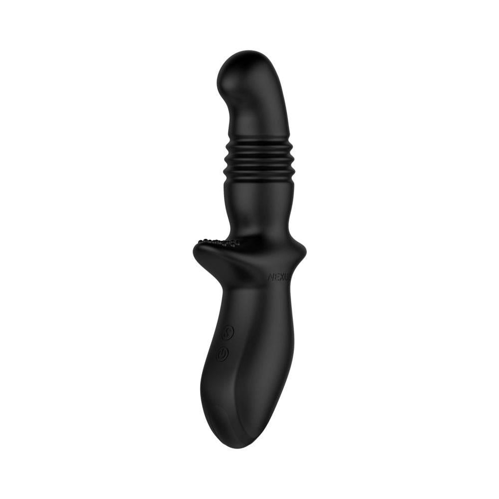 NEXUS - THRUST RECHARGEABLE THRUSTING VIBRATING PROBE BLACK
