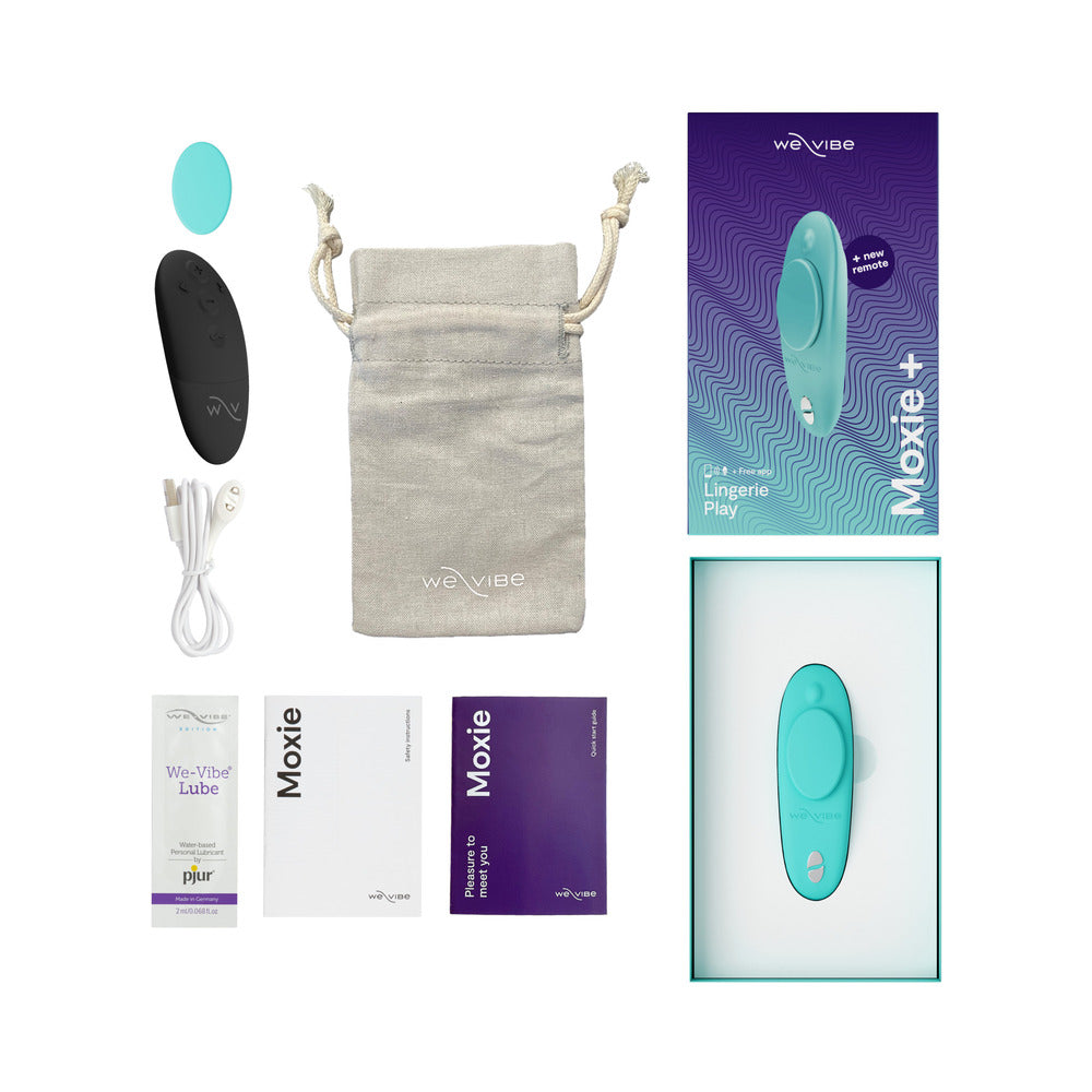 WE-VIBE MOXIE+ WEARABLE CLITVIBRATOR TEAL
