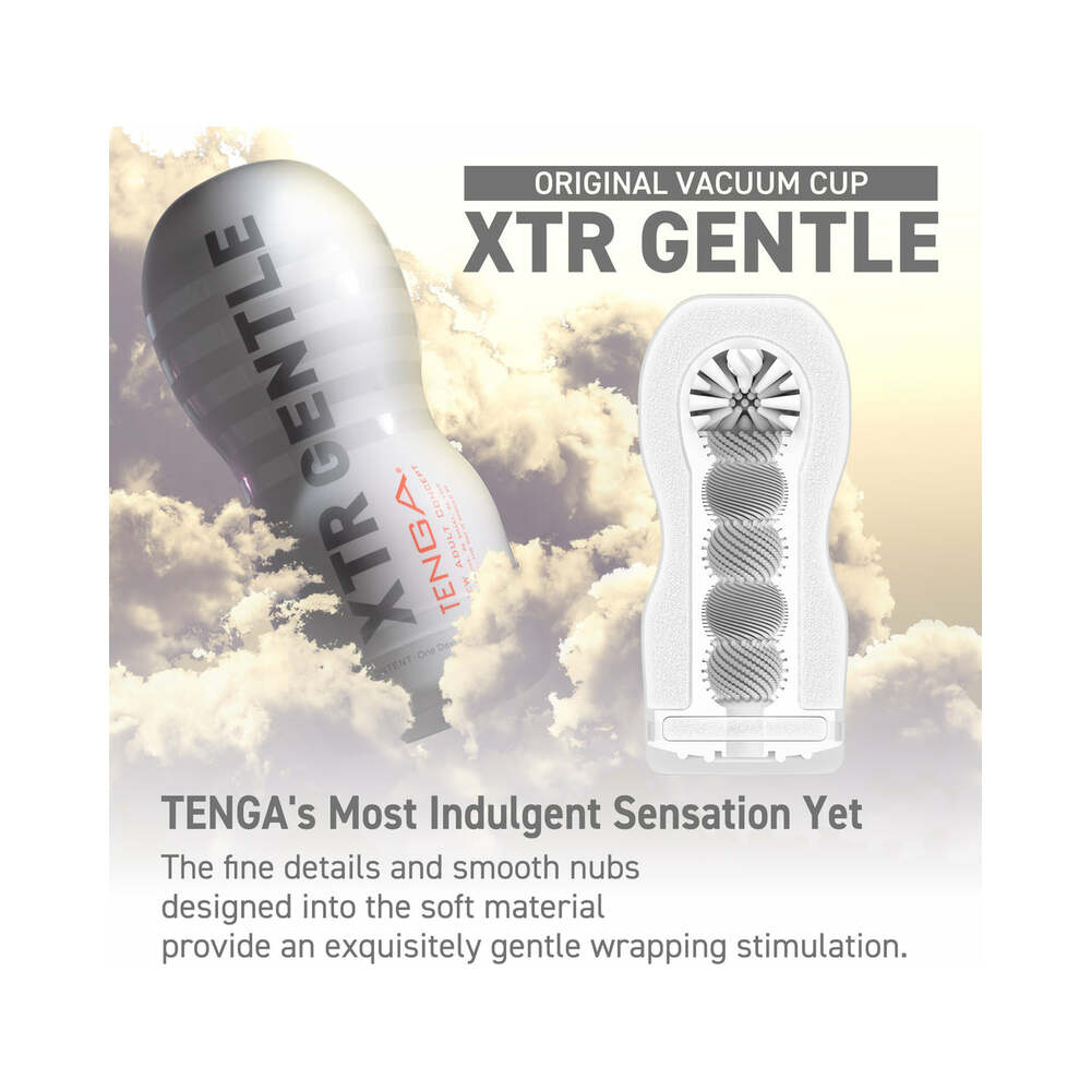 TENGA ORIGINAL VACUUM CUP EXTRA GENTLE STROKER