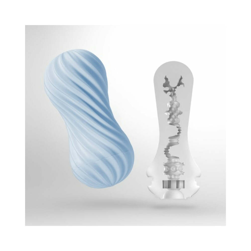 TENGA FLEX BUBBLY BLUE STROKER