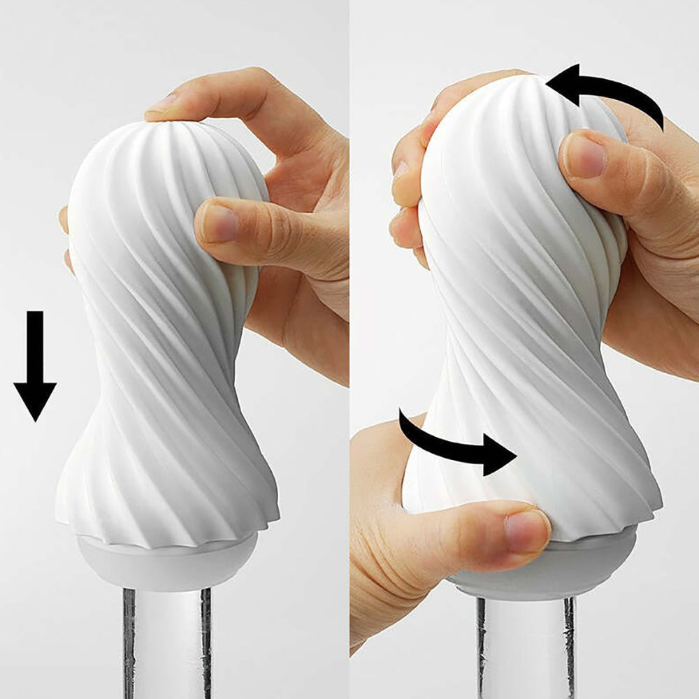 TENGA - FLEX FIZZY GREEN STROKER