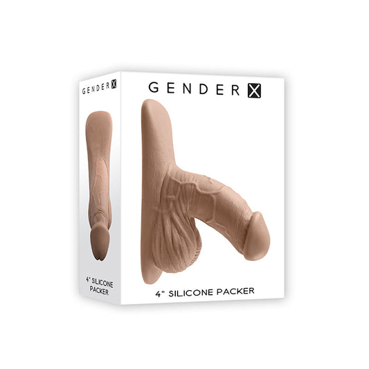 GENDER X 4 IN. SILICONE PACKER MEDIUM