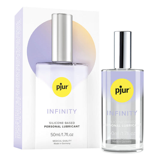 PJUR - LUBRICANTE PERSONAL A BASE DE SILICONA INFINITY 1.7 OZ.