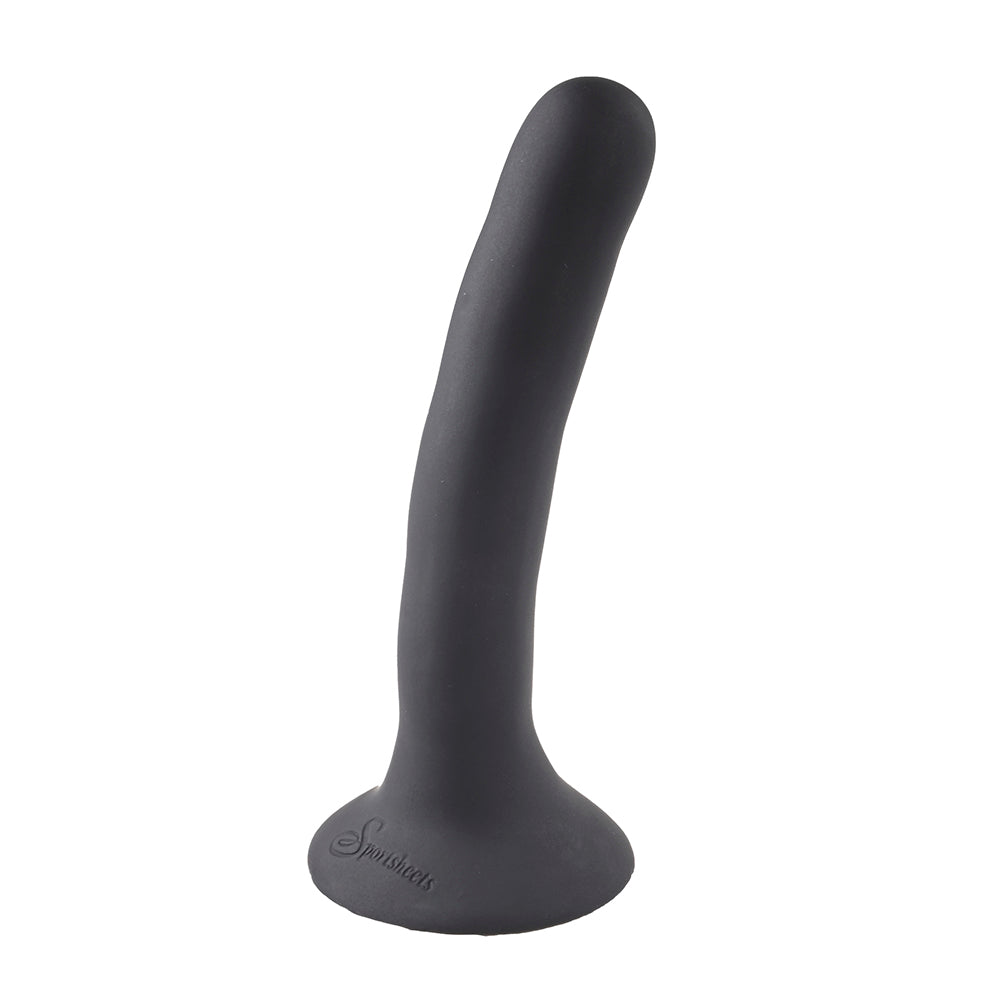 SPORTSHEETS - SAFFRON SILICONE PEGGING KIT WITH ADJUSTABLE STRAP-ON HARNESS & 5 IN. DILDO