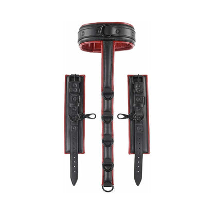 SPORTSHEETS SAFFRON ADJUSTABLE NECK & WRIST RESTRAINTS