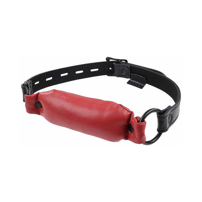 SPORTSHEETS SAFFRON SOFT BIT GAG WITH ADJUSTABLE BUCKLE