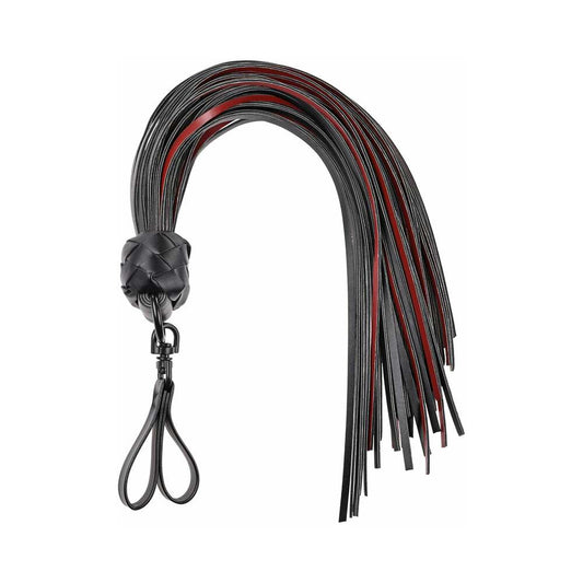 SPORTSHEETS SAFFRON FINGER FLOGGER WITH FINGER LOOP HANDLE