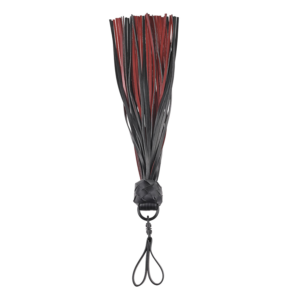 SPORTSHEETS SAFFRON FINGER FLOGGER WITH FINGER LOOP HANDLE