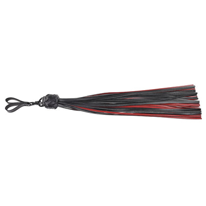 SPORTSHEETS SAFFRON FINGER FLOGGER WITH FINGER LOOP HANDLE