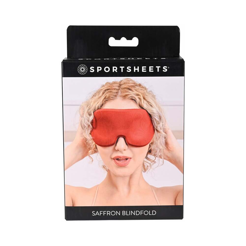 SPORTSHEETS SAFFRON BLINDFOLD WITH MEMORY FOAM