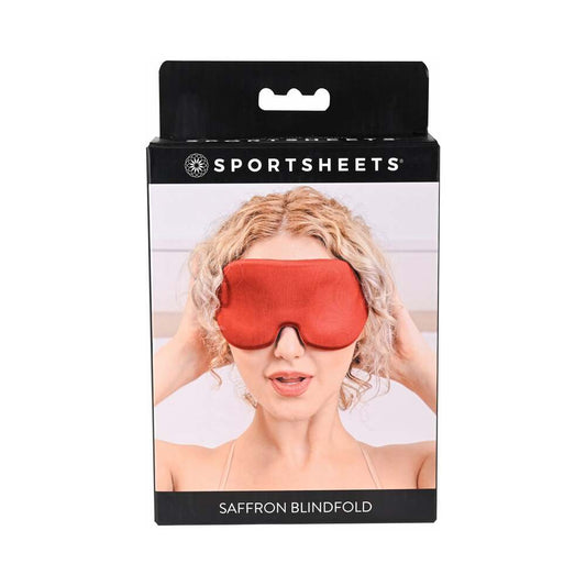 SPORTSHEETS SAFFRON BLINDFOLD WITH MEMORY FOAM