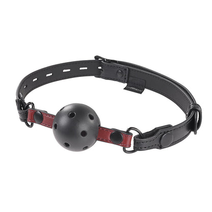 SPORTSHEETS - SAFFRON INTERCHANGEABLE GAG WITH ADJUSTABLE BUCKLE
