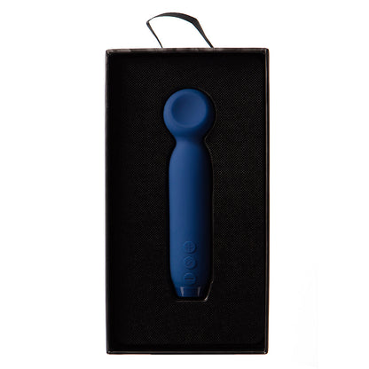 JE JOUE VITA RECHARGEABLE SILICONE WAND TIP BULLET VIBRATOR COBALT BLUE