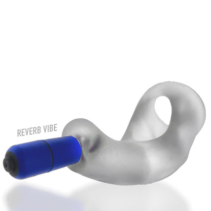 OXBALLS - TIRACHINAS DE PENE Y BOLAS HUNKYJUNK BUZZFUCK CON VIBRADOR PERINEAL HIELO TRANSPARENTE
